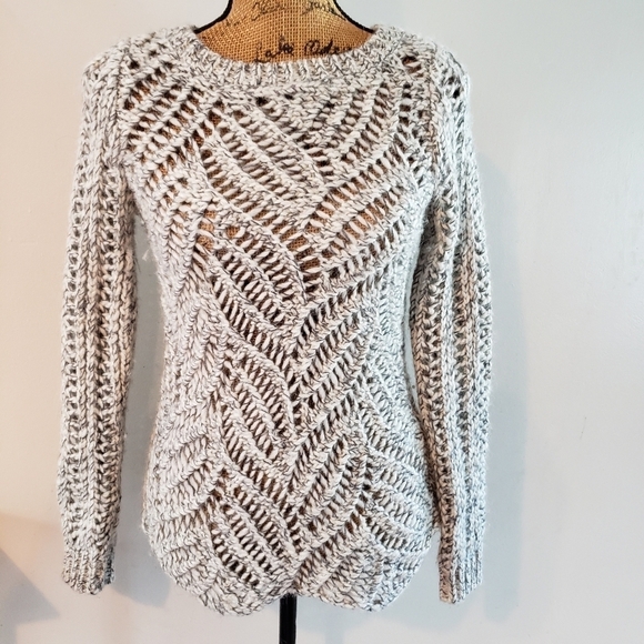 Ann Taylor Loft Open Knit Sweater Small Petite SP - Picture 1 of 6